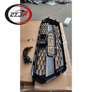 Parrilla Delantera de Alta Calidad CZJF para <span class=keywords><strong>Tacoma</strong></span> 2016 <span class=keywords><strong>2017</strong></span> 2018 2019 con Luz, <span class=keywords><strong>Precio</strong></span> de Fábrica, Kit de Carrocería - Product Image 3