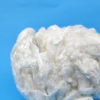 Fibre de bambou brute blanche 1.5D 38MM de fabrication chinoise au meilleur prix pour le filage