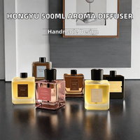 Diffuseur d'arômes électrique de luxe 500 ml en bois, désodorisant, vaporisateur parfumé, brume parfumée pour la maison, longue durée, huile DIY