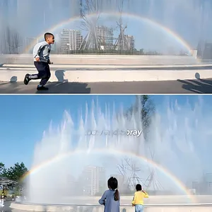 Sistema di Nebulizzazione Urbano con Fontana Arcobaleno Artificiale per Punti Foto e Check-in - Product Image 4