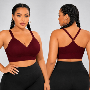 Women's Yoga Sports Bra Naked Feel Y Shaped Open Back Seamless Quick Dry Breathable Pilates Gym Fitness Crop <b>Top</b> - Product Image 1