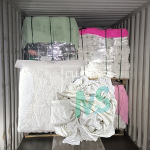 Chiffons en coton blanc de qualité professionnelle, chiffons industriels purs, chiffons de nettoyage pour les centres de service automobile, l'entretien et la réparation - Product Image 1