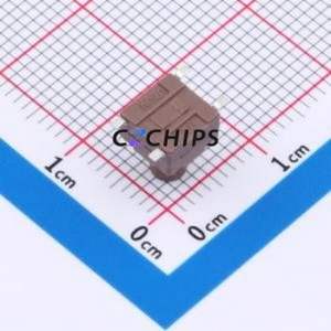 TSX06311-080D332DH-R0700 Tactile Switch SMD-4P,6.1x6.1mm Switch Single Pole Single Throw Round Button 1.8N 6.1mm - Product Image 2