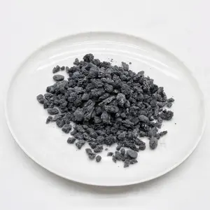 Deoxidizer olarak çelik yapma Sic briket siyah silisyum karbür topu