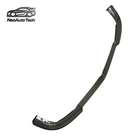 Nouveau séparateur de pare-chocs avant en fibre de carbone style V NeoAuto Tech W204 C63 pour Mercedes-Benz W204 Classe C C63 LCI 2011-2013