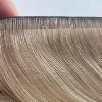 Mélange parfait sans perte de bande injectée extensions de cheveux humains de trame vente chaude