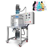 Harga Pabrik Langsung GTOP Mesin Pencampur Hand Sanitizer, Mixer Homogenisasi, Pembuat Sabun Kimia, Sampo, dan Cairan Cuci Piring