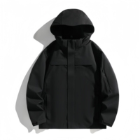 Blouson Bomber Réversible Zippé Doublé Laine Style Vintage Sport Hiver Extérieur Streetwear 2026 Homme/Femme Deux Pièces