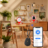MEINOE Tuya Smart Bluetooth Etiqueta Antipérdida BLE4.2 Rastreador de Mascotas con Alarma de Ubicación de 120dB para Perros, Gatos, Llaves, Carteras y Equipaje