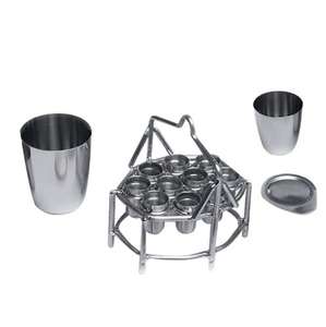 Небольшой Платиновый тигель WXBCR50 50 мл из драгоценных металлов Labware - Product Image 1