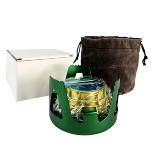 Réchaud portable à eau bouillante et à thé pour l'<span class=keywords><strong>alcool</strong></span> en plein air vaporisation de <span class=keywords><strong>camping</strong></span> pique-nique <span class=keywords><strong>camping</strong></span> petit réchaud intégré - Product Image 4
