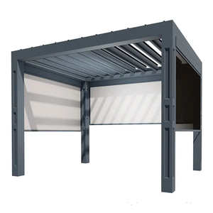 Ensemble de jardin pour patio au design moderne <span class=keywords><strong>Pergola</strong></span> de jardin en aluminium pour l'extérieur - Product Image 6