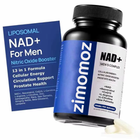 Capsules NAD+ Complex pour hommes, formule 13 en 1, énergie cellulaire, soutien de la santé de la prostate, 60 capsules végétaliennes