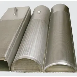 Johnson Screen Wedge Wire Scallop Design for Radial Flow Reactor Internals automation