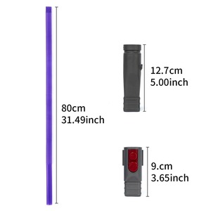 Compatible avec les aspirateurs <span class=keywords><strong>Dyson</strong></span> V7 V8 V10 V11 V12 V15 Gen5, tuyau de raccordement en coton velours pour sécheuse, buse de ventilation, outil de déplissage - Product Image 4