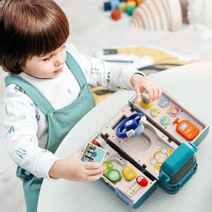 Dessin animé volant jouets sensoriels créatif multifonction déformation <span class=keywords><strong>autobus</strong></span> scolaire jouet avec lumières et musique - Product Image 2