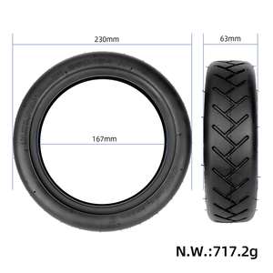 Pneu tubeless auto-réparant CST 250x54 avec gel pour trottinette électrique Xiaomi Mi4, pneu sous vide avec colle 250*54 - Product Image 2