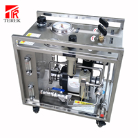 Unité de test de cylindre de surpresseur hydraulique pneumatique TEREK Maintenance simple