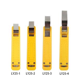 Dénudeur de câbles LY25-1, dénudeur de fils circulaires isolés débuggable, pour câbles <span class=keywords><strong>PVC</strong></span> 4-50 mm, couteau d'électricien - Product Image 6
