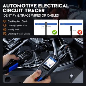 أداة اختبار الدوائر الكهربائية للسيارات والشاحنات VDIAGTOOL V200Pro 12 فولت و24 فولت الأكثر مبيعًا في بوليفيا لفحص الكابلات المفتوحة والقصيرة للسيارات المستعملة - Product Image 4