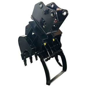 Poignée hydraulique rotative avec seau <span class=keywords><strong>de</strong></span> pince <span class=keywords><strong>de</strong></span> <span class=keywords><strong>pouce</strong></span> <span class=keywords><strong>de</strong></span> <span class=keywords><strong>coupe</strong></span> pour pelle <span class=keywords><strong>de</strong></span> 4 à 6 tonnes - Product Image 3