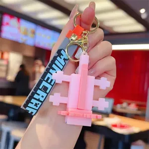 Trò Chơi Mặt Dây Chuyền Vui Keychain Mặt Dây Chuyền Trường Túi Mặt Dây Chuyền Món Quà Sinh Nhật Tùy Chỉnh - Product Image 4