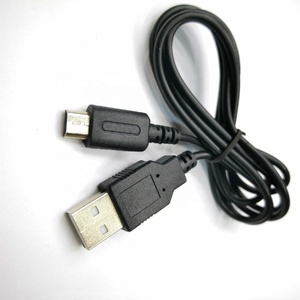 สายชาร์จ USB สีดำ 1.2 เมตร สำหรับเครื่องเล่นเกม Nintendo <span class=keywords><strong>DS</strong></span> Lite NDSL - Product Image 3