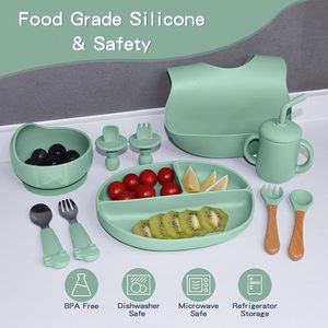 Biberón de Silicona 2025, Venta al Por Mayor, Marca Privada Personalizada, Libre de BPA, Ajustable, Impermeable, Ecológico, Antibacterial, Desechable - Product Image 3