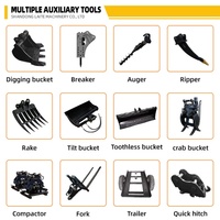 Pièces d'accessoires pour engins de construction pour mini-excavatrices et chargeuses compactes