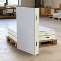 Panneau de chambre froide en métal isolé en PU, sur mesure, fait main, non standard, avec système de fixation Cam-lock, pour projets de petite série