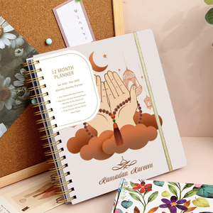 Bán Buôn Giá Rẻ Tùy Chỉnh Ramadan Kế Hoạch Inspirational A5 Tự Chăm Sóc Máy Tính Xách Tay Xoắn Ốc Văn Phòng Phẩm Tạp Chí Hồi Giáo Hồi Giáo Quà Tặng - Product Image 4