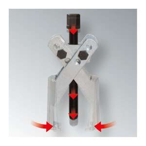 KS TOOLS - 620.5201 Extracteur universel à 2 bras-EAN 4042146303498 EXTRACTEURS MÉCANIQUES - Product Image 2