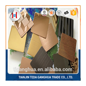 4x8 3mm Placa de acero inoxidable laminado en frío 316L 304L Recubierto de oro Estándar ISO de alta calidad - Product Image 6