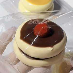 Nuevo Diseño TPE para Juguetes Educativos Divertidos con Forma de Comida: Queso Soufflé, Pastel de Fresa, Bola Antiestrés para Apretar, Juguete Sensorial Fidget - Product Image 5