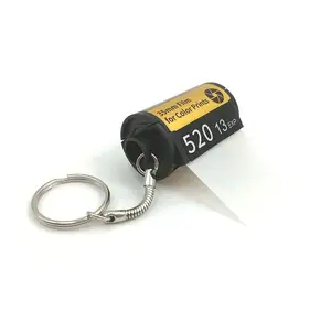 Filmrolle Schlüssel bund leer leer 35MM Film kassette Foto Speicher Schlüssel anhänger für schöne Geschenke