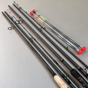 Venta al por mayor China <span class=keywords><strong>Fider</strong></span> 3,6 m 3,9 m 3 + 3 secciones 12 pies alimentador caña pesca carpa Mate X método alimentador varillas en blanco Oem Angelrute" - Product Image 2