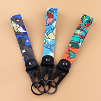 Nuevo Estilo de Cordón con Bordado de Anime, Llavero con Colgante de Pico de Águila de Pokémon Pikachu