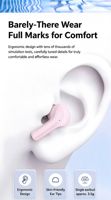 Écouteurs intra-auriculaires TWS XT16 pour l'exportation, avec étui de charge transparent 5.3, son de haute qualité, longue autonomie de la batterie