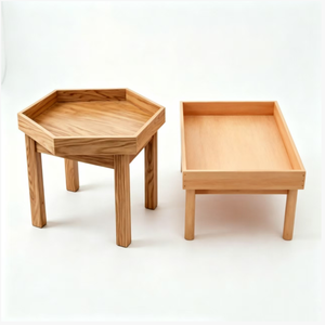 Tavolo Sensoriale in Legno Montessori per Bambini, Tavolo da Gioco con Sabbia <span class=keywords><strong>e</strong></span> Fagioli, Arredamento Prescolare in Legno - Product Image 1
