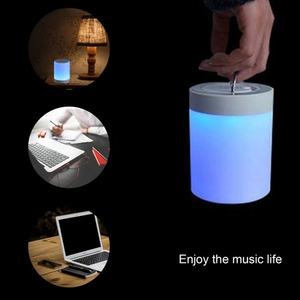 โลโก้ที่กำหนดเองLedโคมไฟสัมผัสลำโพงแบบพกพาเครื่องคอมพิวเตอร์เสียงโคมไฟตั้งโต๊ะลำโพงแสงดวง<span class=keywords><strong>จันทร์</strong></span>กับลำโพงสำหรับวันหยุดคริสต์มาส - Product Image 5