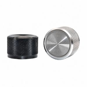 ปุ่มปรับระดับเสียงอะลูมิเนียม CNC ขนาด 21.5x15 มม. และ 21.5x17 มม. สำหรับเพลาแบบ D ใช้กับเครื่องขยายเสียงและ DAC - Product Image 4
