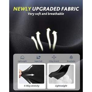 2025 paquete de 4 pantalones cortos deportivos de cintura alta para mujer 5 \ "/8 \" Control de barriga suave Atlético Yoga entrenamiento correr pantalones cortos de gimnasio - Product Image 4