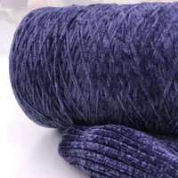 Fil chenille 100 % polyester Nanotex, haute ténacité, filé à l'anneau DTY/FDY, teint, 2-15NM, pour textile de maison, canapé et tissu de rideau