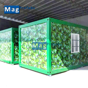 Casa contenedora prefabricada desmontable móvil de 20 pies, dormitorio dúplex, Campamento, actividad al aire libre, bajo costo, a la <span class=keywords><strong>venta</strong></span> - Product Image 2