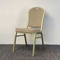 Chaises de banquet empilables modernes en fer, à montage rapide, durables, pour hôtels, mariages, traiteurs, salons, appartements, intérieur