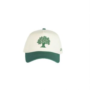Casquette de baseball unisexe en coton bicolore à 5 panneaux, style camionneur, personnalisable avec logo - Product Image 1