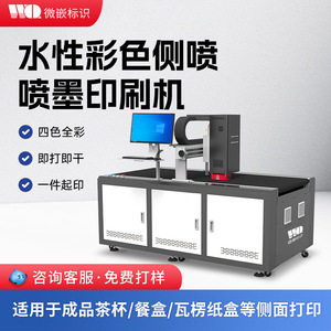 Impresora digital de inyección de tinta microincorporada para envases de pulpa, impresión a color de 600*1200 dpi, modelo universal WQL500 33ER3 600C4 - Product Image 5