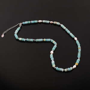 Collar de Perlas de Agua Dulce Naturales Planas de 4 mm, Impermeable y de Alta Calidad, para Mujer, JNK9422 - Product Image 4