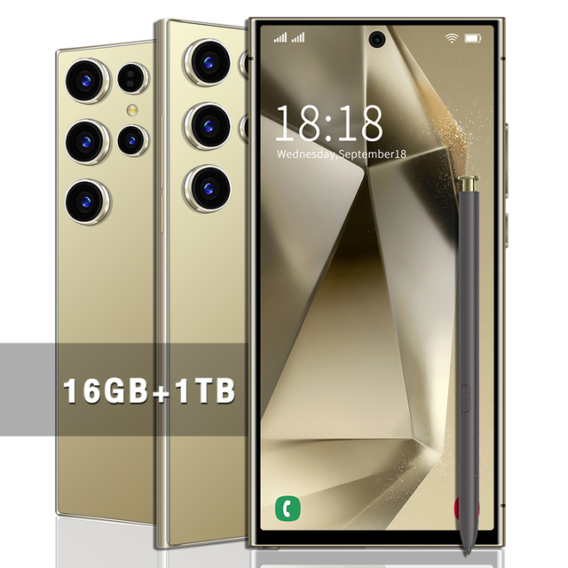 S24 Ultra Smartphone Cellphone 0riginal 7inch Unlocked Dual Card 5G Smart Phone HD OEM Hd Beauty New Smartphone OLED