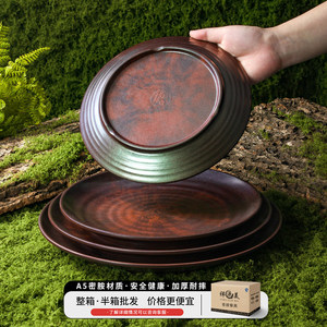 จานเมลามีนทรงสี่เหลี่ยมสไตล์เรียบง่ายสำหรับใช้ในงานโรงแรม จานตื้น YB001 7 - Product Image 3